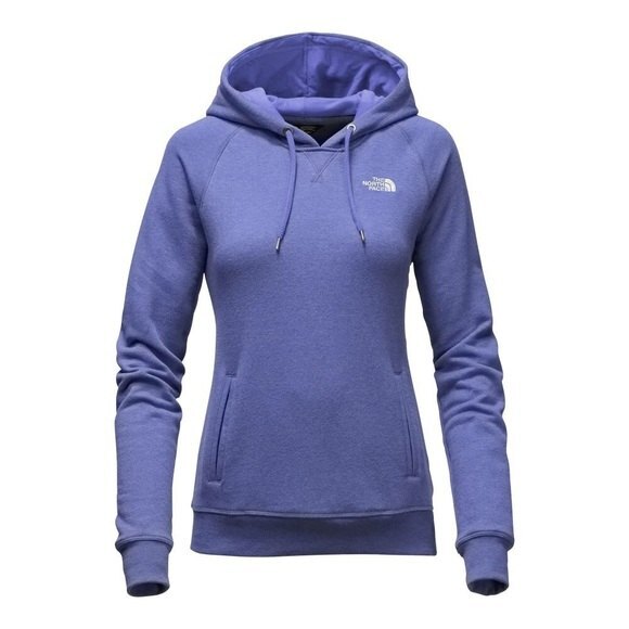 The North Face Purple French Terry Pullover Hoodie Size Large - Picture 1 of 16